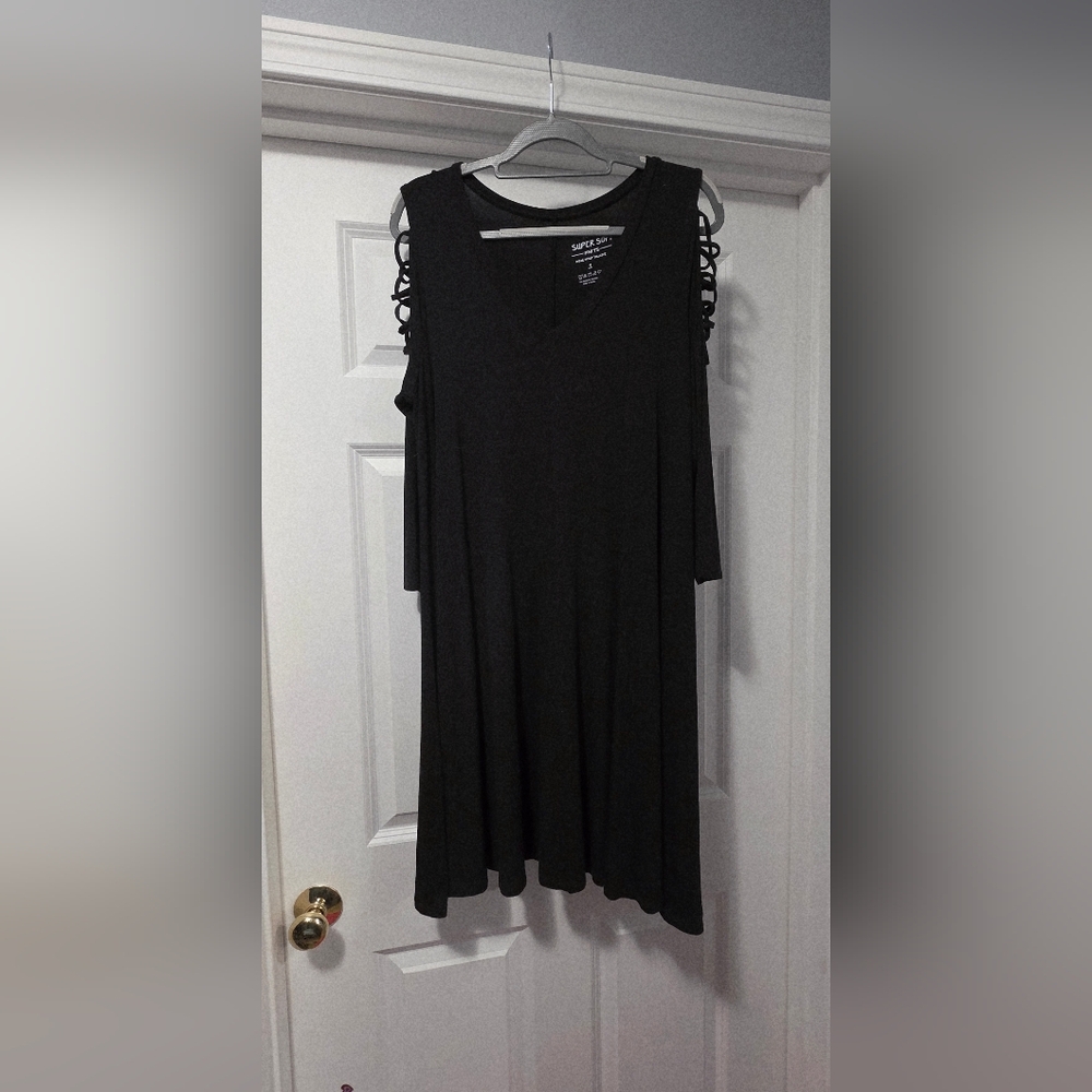 Torrid Elegant Black Long Sleeve Dress